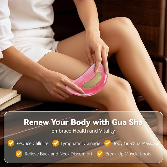 FDKJEJC Body Gua Sha Tool Cellulite Guasha Tool - Image 7