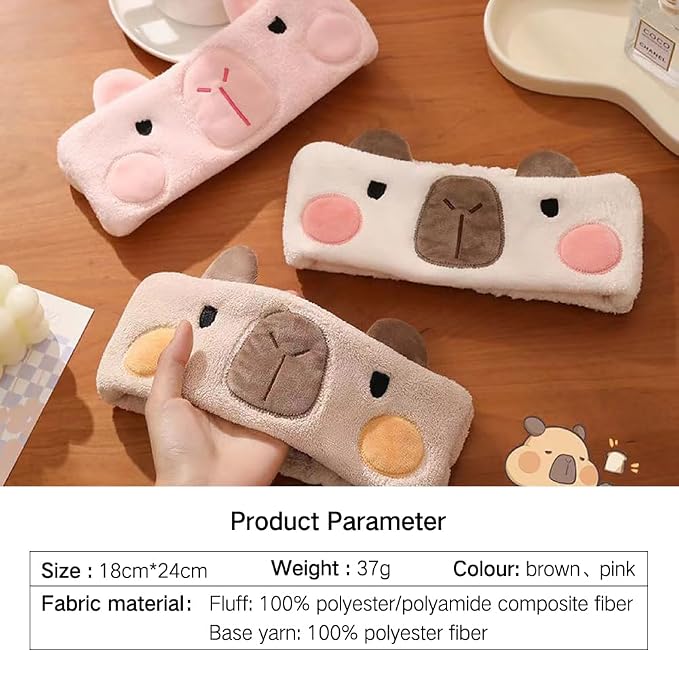 PERFECTSIGHT Kawaii Headband for Spa, Washing Face, Party - Image 2