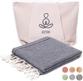 ATANI 69x35 in Oversized Turkish Beach Towel Set by ATANI