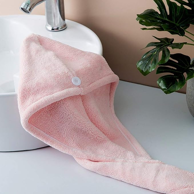 Microfiber Hair Drying Wrap Towel - Image 3