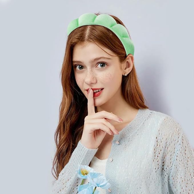 Spa Headbands for Washing Face or Facial, Makeup Headband for Women, Skincare - Image 7