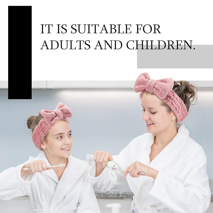 Hicarer 3 Pieces Towel Headbands - Image 5