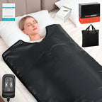 Infrared Sauna Blanket for Home: Premium PU Leather Portable Sauna Blanket Far by Unknown