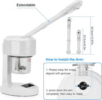 JOSTZHXIN Facial Steamer Nano Ionic Face Steamer - Image 6