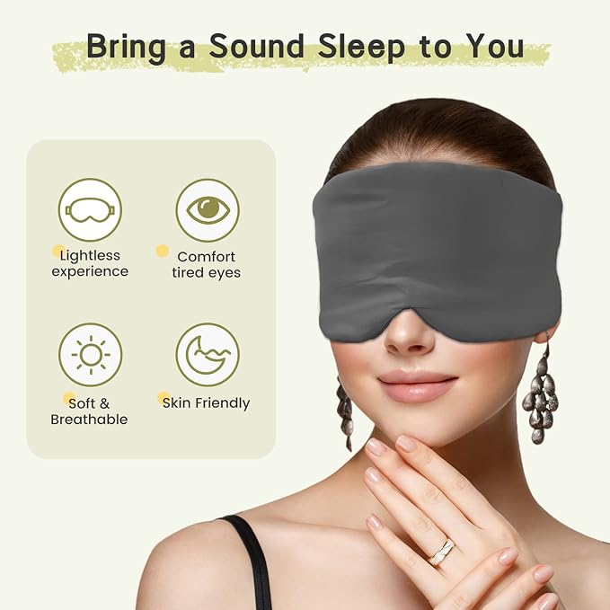 100% Handmade Bamboo Sleeping Eye Mask - Image 3
