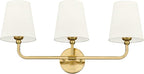 Bathroom Light Fixtures, Brushed Gold Vanity Lights by Metwet