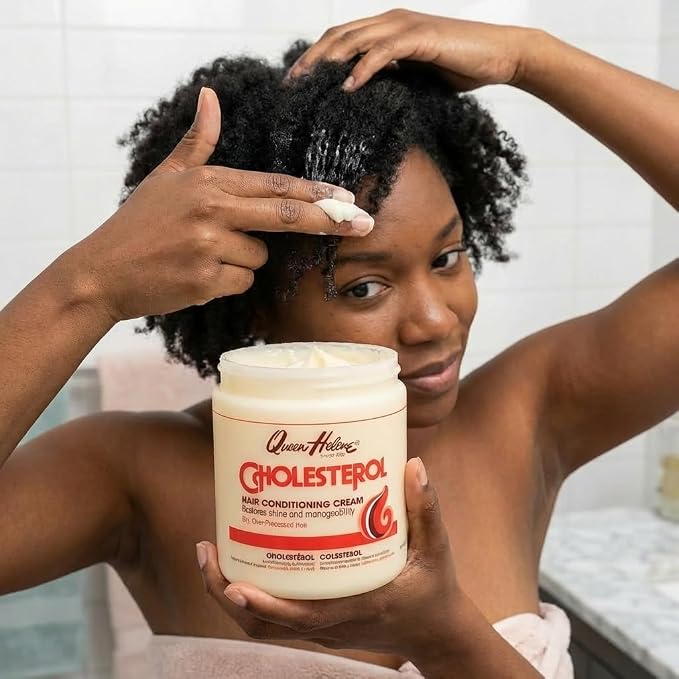 Queen Helene Cholesterol Hair Conditioning Cream – Deep Repair Treatment - Image 3