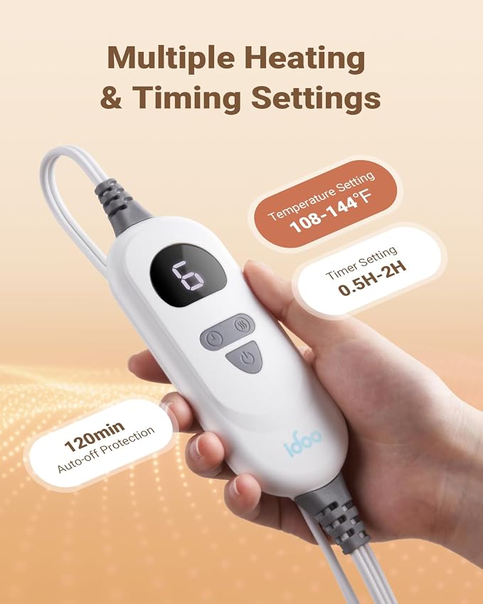 iDOO Graphene-Infused Heating Pad - Image 6