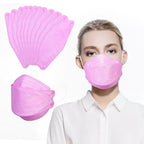 Borje KN95 Face Masks 50 Pack, Breathable Comfortable and Disposable KN95 Mask - Image 4