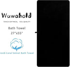 4 Pack Bath Towel Set, Waffle Bath Towel Set, Microfiber Super Soft Highly - Image 7