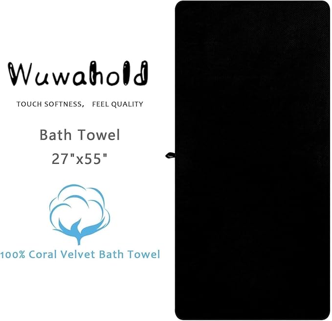 4 Pack Bath Towel Set, Waffle Bath Towel Set, Microfiber Super Soft Highly - Image 7