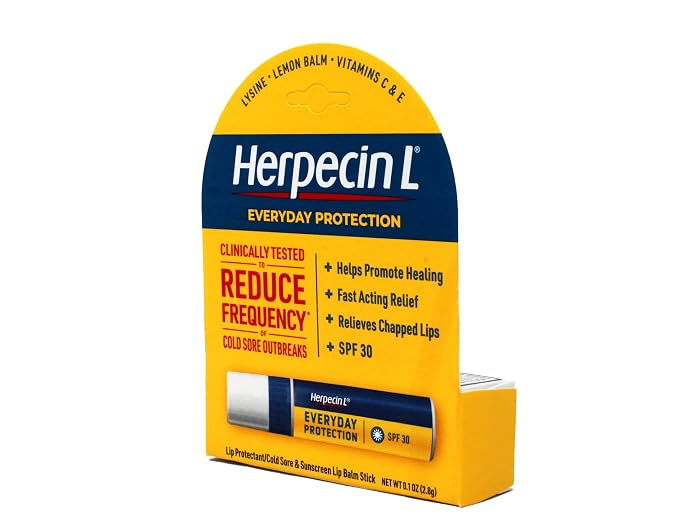 Herpecin L Lip Balm Stick; Cold Sore Sun & Fever Blisters and Chapped Lips - Image 4