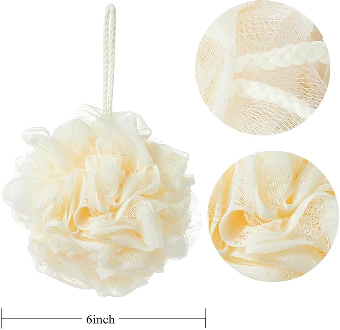Bath Sponges, Shower Loofah for Body Exfoliation - Image 2