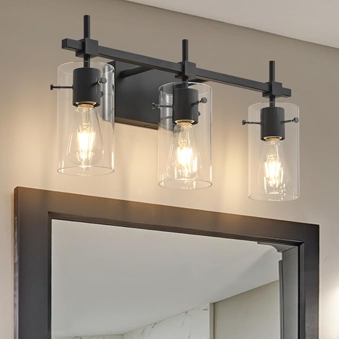 SOLFART 3 Lights Black Vanity Lights - Image 8