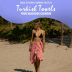 Beach Towel 100% Cotton Turkish Beach Towel Adult 38x70 Inch Pre-washed - Image 6