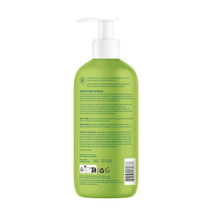 ATTITUDE Body Lotion, EWG Verified, Vegan & Cruelty-Free, Hydrating Moisturizer - Image 9