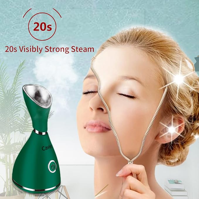 Facial Steamer-Nano Ionic Facial Steamer Warm Mist Humidifier Atomizer Sprayer - Image 2