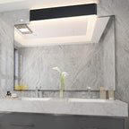 Aipsun 30W/32.6in Modern Black Vanity Light Indoor Modern Rectangular LED Wall - Image 3