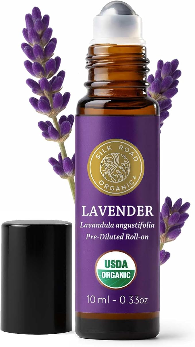 Silk Road Organic Lavender Essential Oil Roll On by SILKROADORGANIC