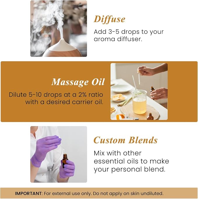 Handcraft Blends Turmeric Essential Oil – Huge 4 Fl Oz – 100% Pure and Natural - Image 6