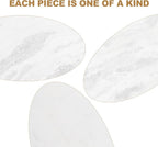 Koville African Natural Marble Rolling Pin, Non-Stick Polished Dough Roller - Image 6