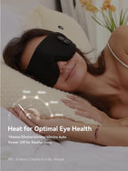 Heated Eye Mask for Dry Eye Relief, Cordless Warm Compress Sleep Mask - Image 3