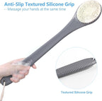 17-Inch Back Scrubber for Shower, Anti-Slip Exfoliating Body Brush for Bath - Image 2