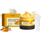 Turmeric Vitamin C Clay Mask, Suitable by Aaenouicfs