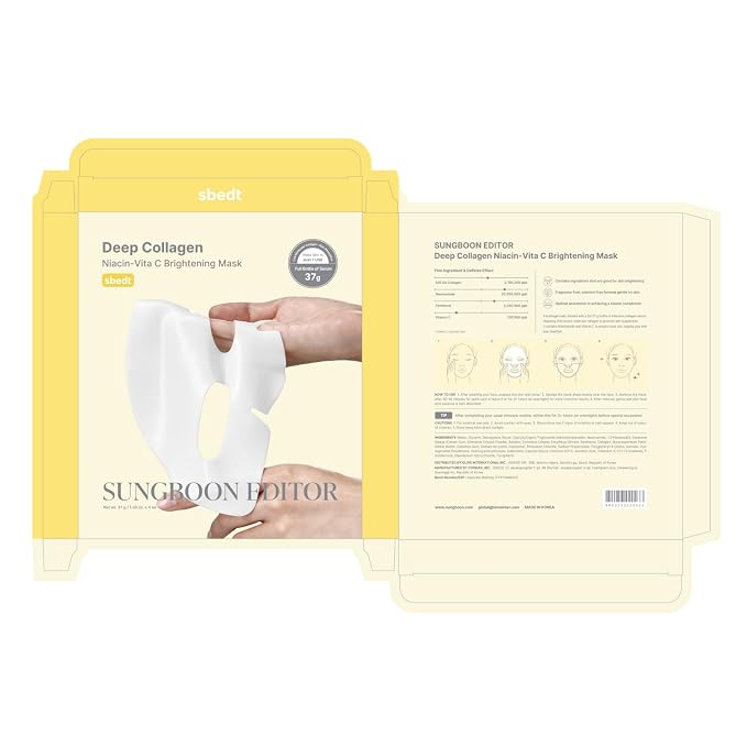 SUNGBOON EDITOR Deep Collagen Niacin-Vita C Overnight Mask | Brightening & - Image 9