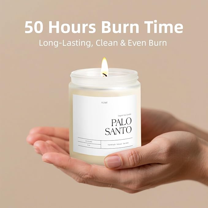 Palo Santo Highly Scented Candle - Image 4