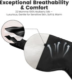 Formé & Found Formé & Found Luxury Silk Sleep Mask, 100% 6A Mulberry Silk Eye - Image 4