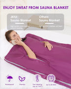 Sauna Blanket Detox Upgrade Zippers Far Infrared Sauna Blanket Body Sauna - Image 3