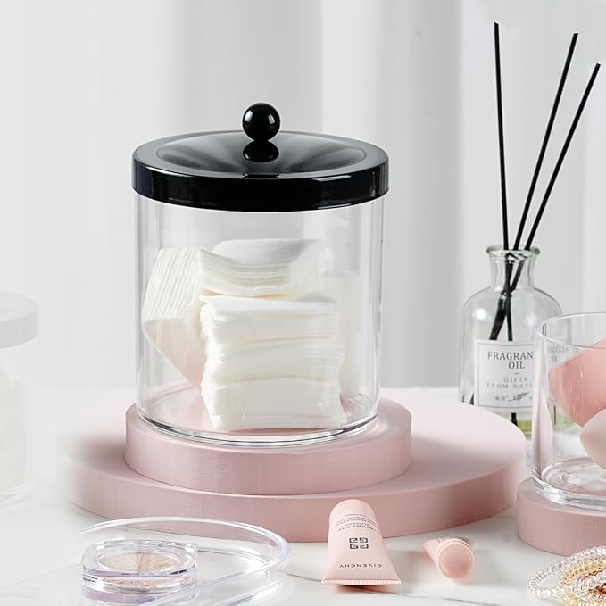 SheeChung 2-Pack Plastic Apothecary Jars - Image 2