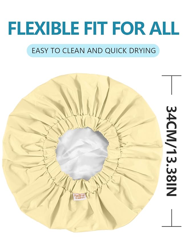 Years calm Reusable Waterproof Shower Caps - Image 5