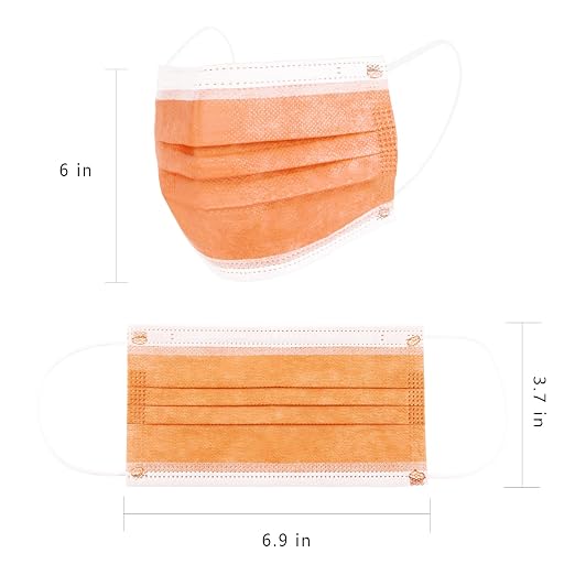 Borje Disposable Face Mask 100 Pcs Face Masks 3 Ply Protection Masks - Image 4