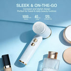Electric Face Scrubber with Led Display & Facial Cleansing Brush - Image 8