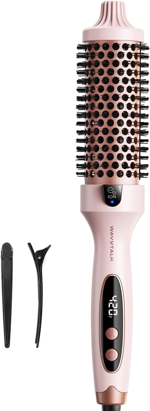 Wavytalk Thermal Brush, Blowout Boost 1.5 inch Heated Round Brush by wavytalk-HairTalks