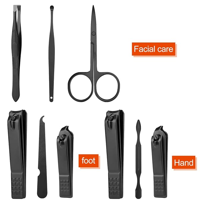 Manicure set Men Personal Care Tools Accessories Finger and Toe Nail Clippers - Image 2