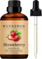 Strawberry Essential Oils, 120ML Pure and Natural Essential Oil by WUVEZRUB
