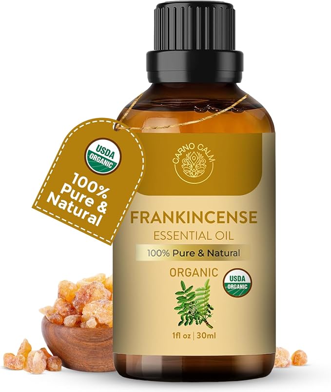 Frankincense Essential Oil | USDA Certified Organic Frankincense Oil | by CarnoCalm