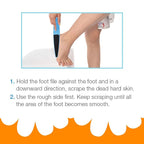 Flowery Swedish Clover Foot File Disposable Pad Kit, Refines Calluses - Image 5