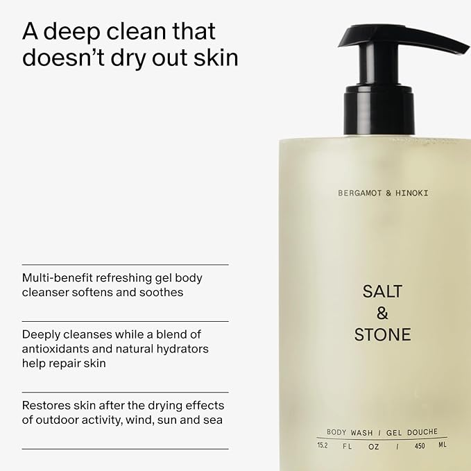 Salt & Stone Body Wash with Antioxidants - Image 5