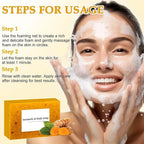 4Pcs Turmeric Wash and Care Three Piece Set, Tuemeric Facial Cleanser & - Image 8