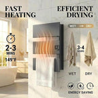 Electric Towel Warmer, Heated Towel Rack - Image 2