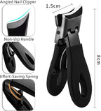 Toenail Clippers for Thick Toenails for Seniors Angled Head Large Toe Nail - Image 3