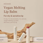 mixsoon Vegan Melting Lip Balm -Shea Butter Moisturizing and Softening Chapped - Image 4