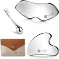 3-in-1 Stainless Steel Gua Sha Tools by Unknown