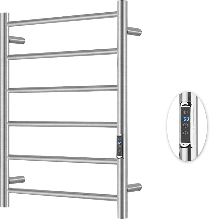 Heated Towel Racks for Bathroom, Wall Mounted Electric Towel Warmer Racks by BLARALA