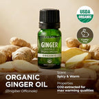 Gya Labs USDA Certified Organic Ginger Essential Oil - Image 4