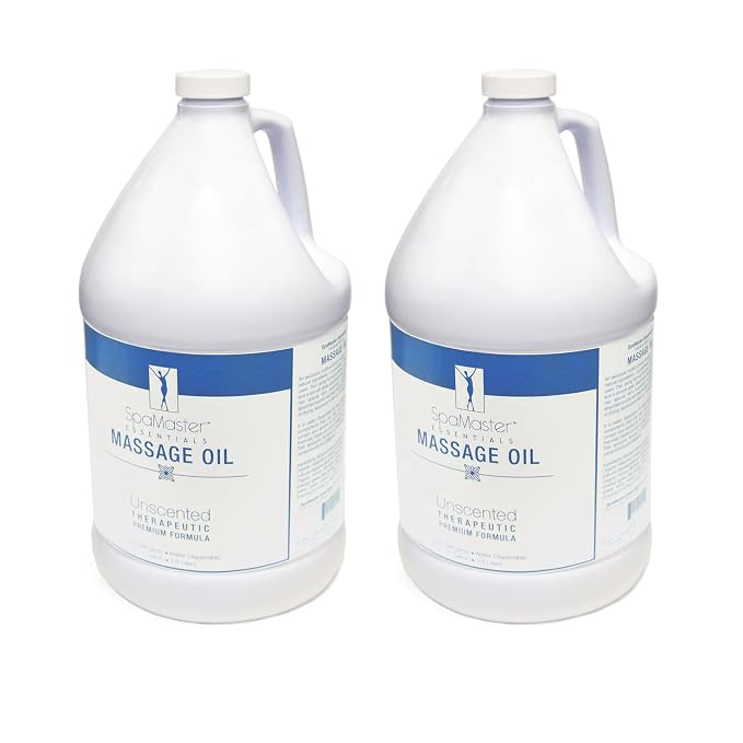 Master Massage - Organic, Vitamin-Rich and Water-Soluble Massage Oil - 2 Gallon by MasterMassage